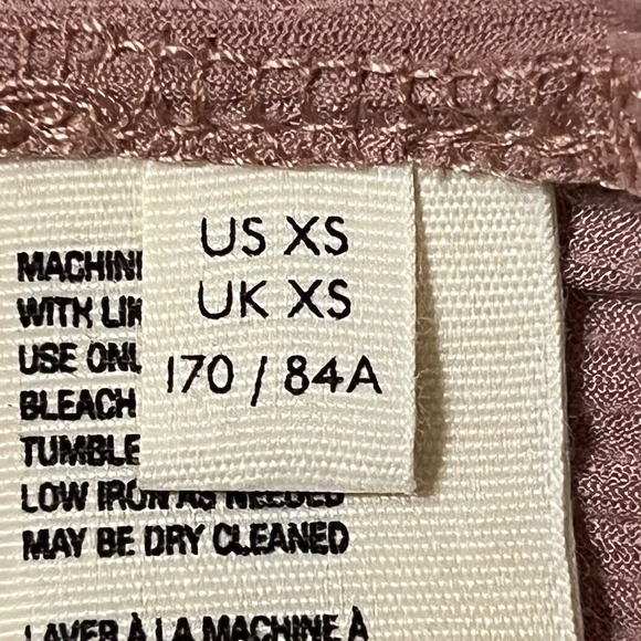 Boho Fairycore Mini Dress Romantic Flowy Bell Sleeve Cottagecore Free People XS - Picture 12 of 15